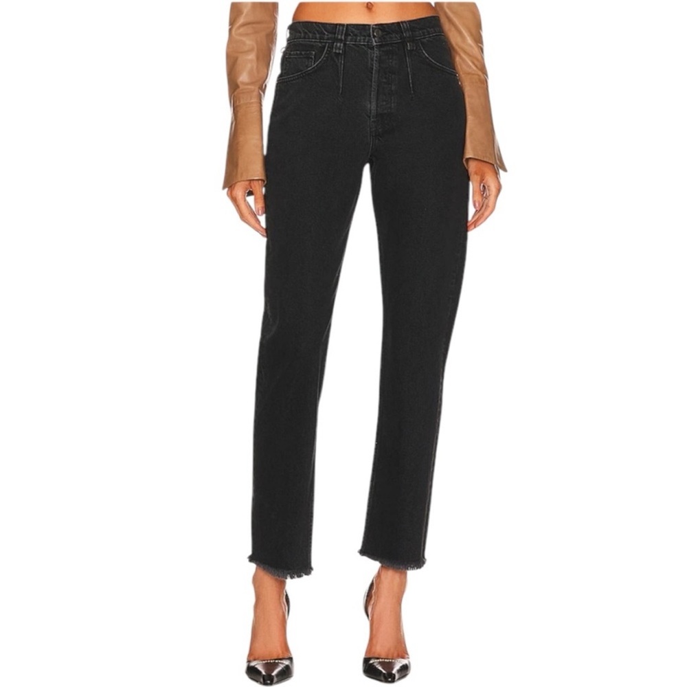 Free People A New Day Mid Rise Straight Leg Jeans